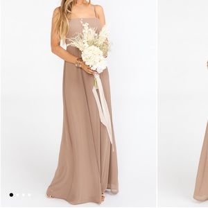 Show Me Your Mumu Lauren Tie Maxi Dress